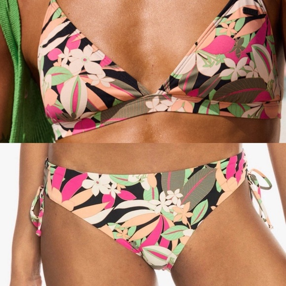 ROXY Pt Beach Classics Bikini - Picture 2 of 16